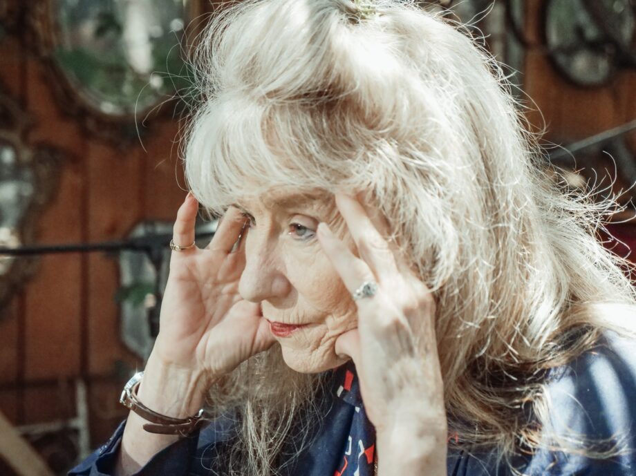 Woman with ADHD looking pensive