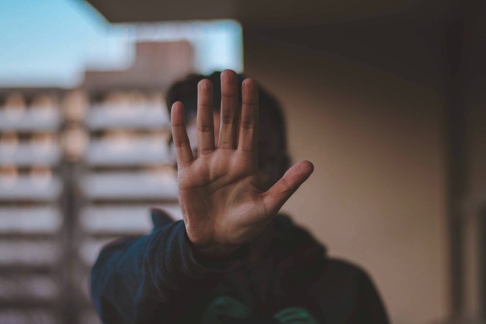 Raised hand