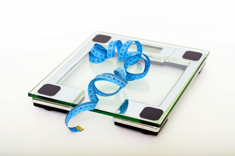 Scales and tape measure