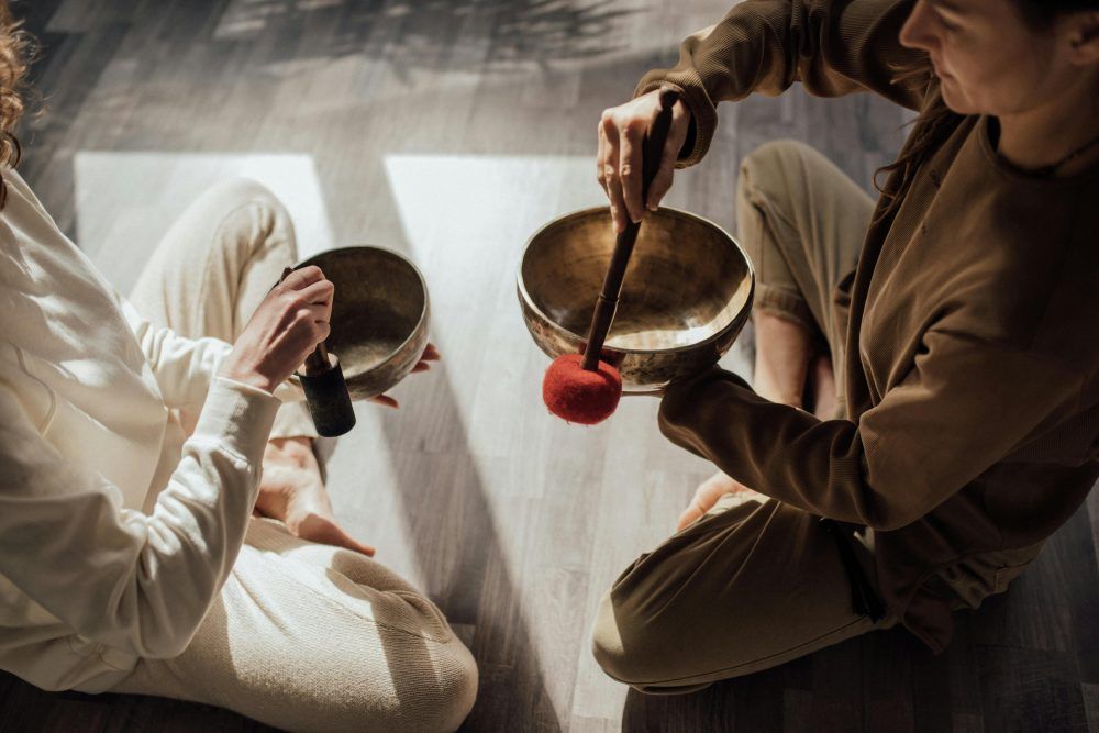 image for Meditation has always been hard for me as I imagine it is for a lot of ADHDers, but sound baths are something slightly different