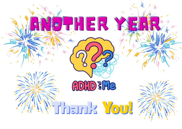 graphic thanking people re ADHD and me