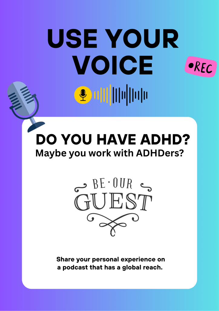 2 Raising awareness of all things ADHD! - ADHD WE NEED YOU