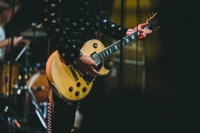 guitar playing